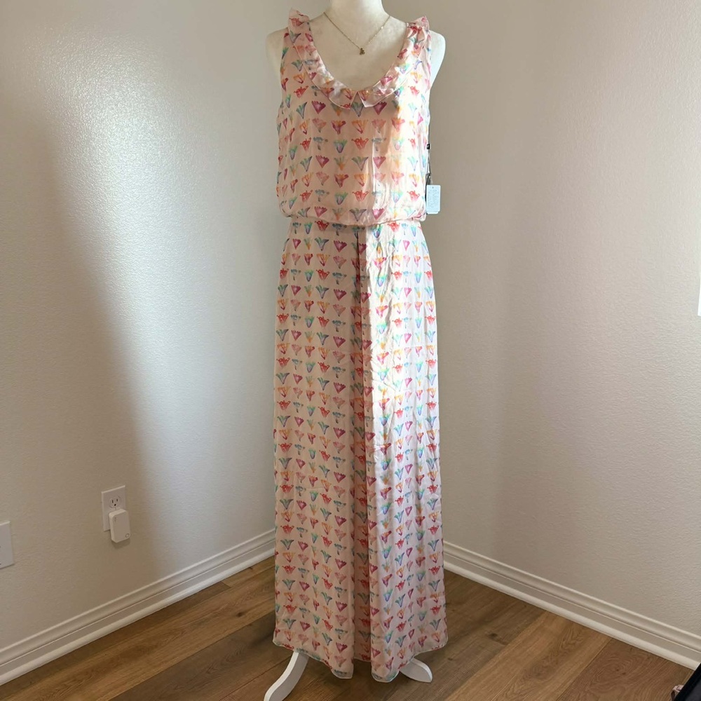 Emporio Armani Multicolor Abstract Print Dress